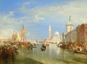 Joseph Mallord William Turner - Venice: The Dogana and San Giorgio Maggiore, 1834