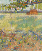 Robert Vonnoh - Springtime in France, 1890