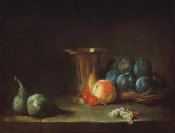 Follower of Jean Siméon Chardin - Goblet and Fruit, 18th or 19th century