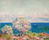 Claude Monet - Cap d'Antibes, Mistral, 1888