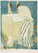 Mary Stevenson Cassatt - Woman Bathing, about 1891