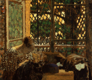 Edouard Vuillard - Woman Sewing before a Garden Window, 1895