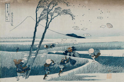 Katsushika Hokusai - Ejiri in Suruga Province, about 1830-31