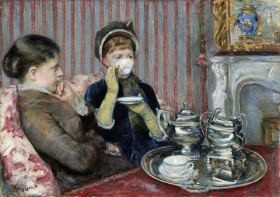 Mary Cassatt - The Tea (Le Thé), about 1880