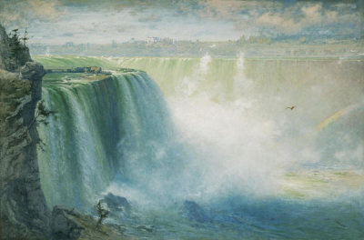 George Inness - Blue Niagara, 1884