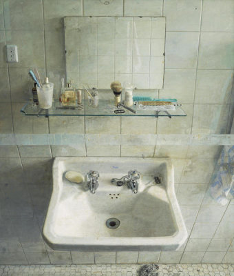Antonio Lopez Garcia - Sink and Mirror (Lavabo y espejo), 1967