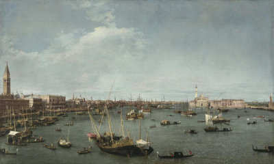 Canaletto - Bacino di San Marco, Venice, about 1738