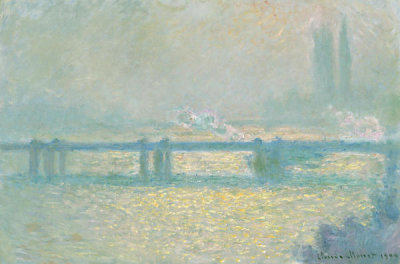 Claude Monet - Charing Cross Bridge (overcast day), 1900, 1900