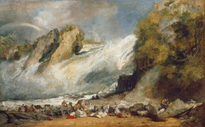 Joseph Mallord William Turner - Fall of the Rhine at Schaffhausen, about 1805–06