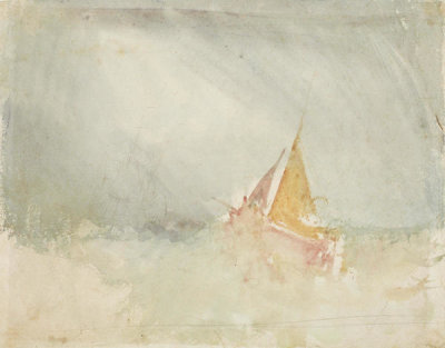 Joseph Mallord William Turner - Ship and Cutter, about 1825