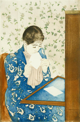 Mary Stevenson Cassatt - The Letter, 1890–91