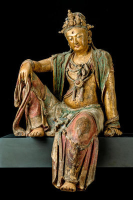 Chinese, Jin dynasty - Guanyin, Bodhisattva of Compassion, early 12th century